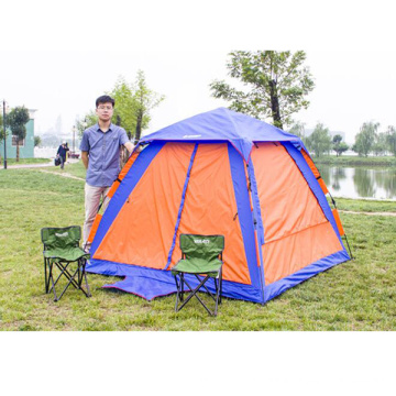 Tente de camping en plein air automatique tente de plage 3-4 personnes